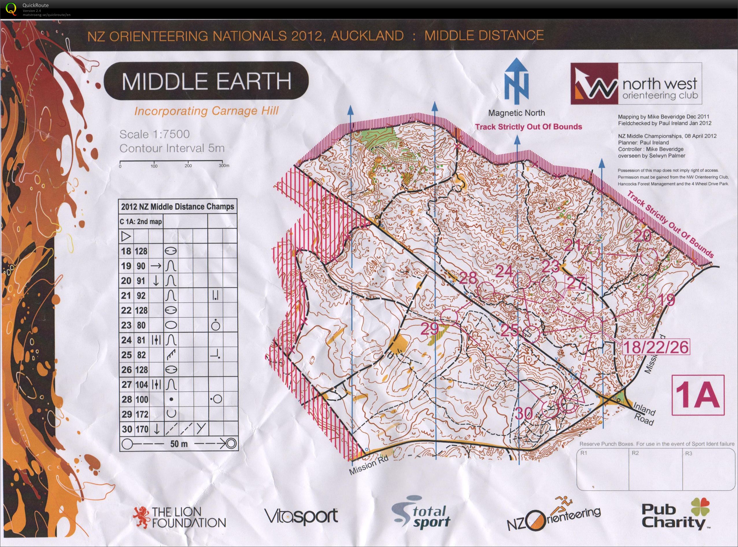 National Champs - Middle - Map 2 (08/04/2012)