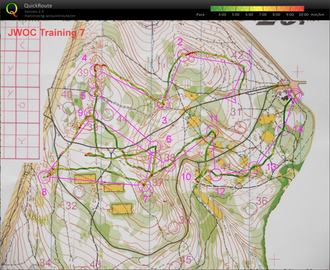 JWOC Training 7 - Relay (05.07.2012)