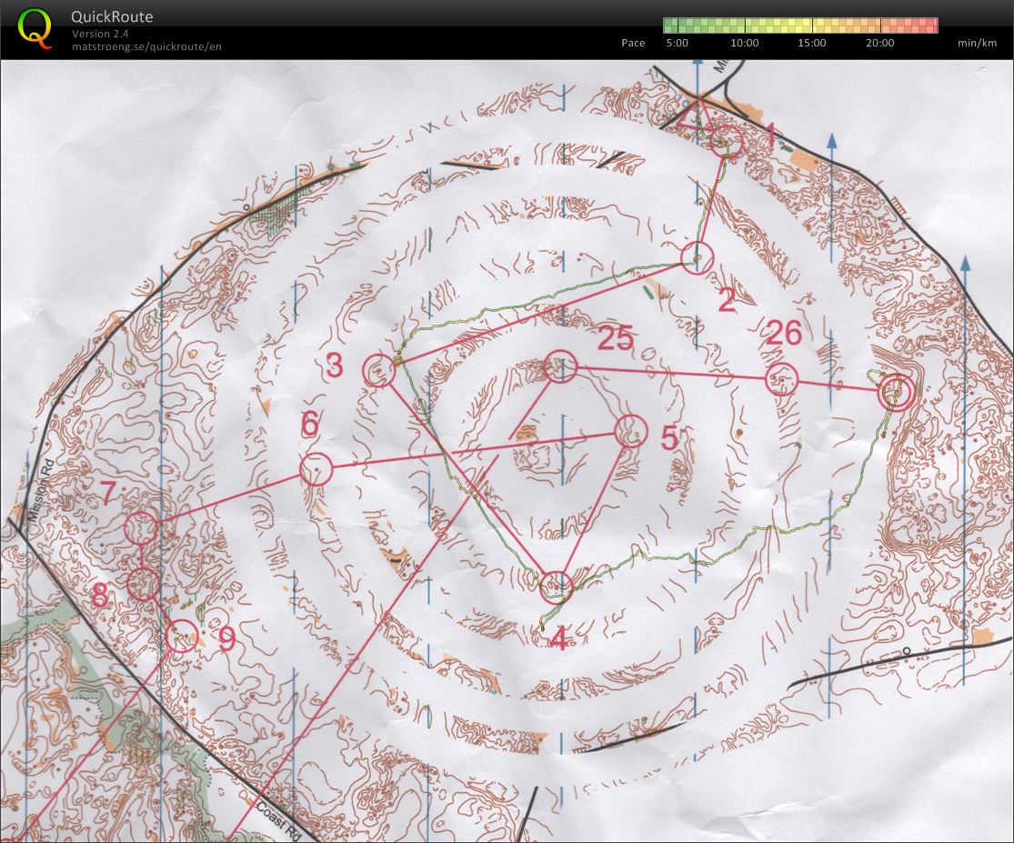 Matts Circle Compass Training (19-08-2012)