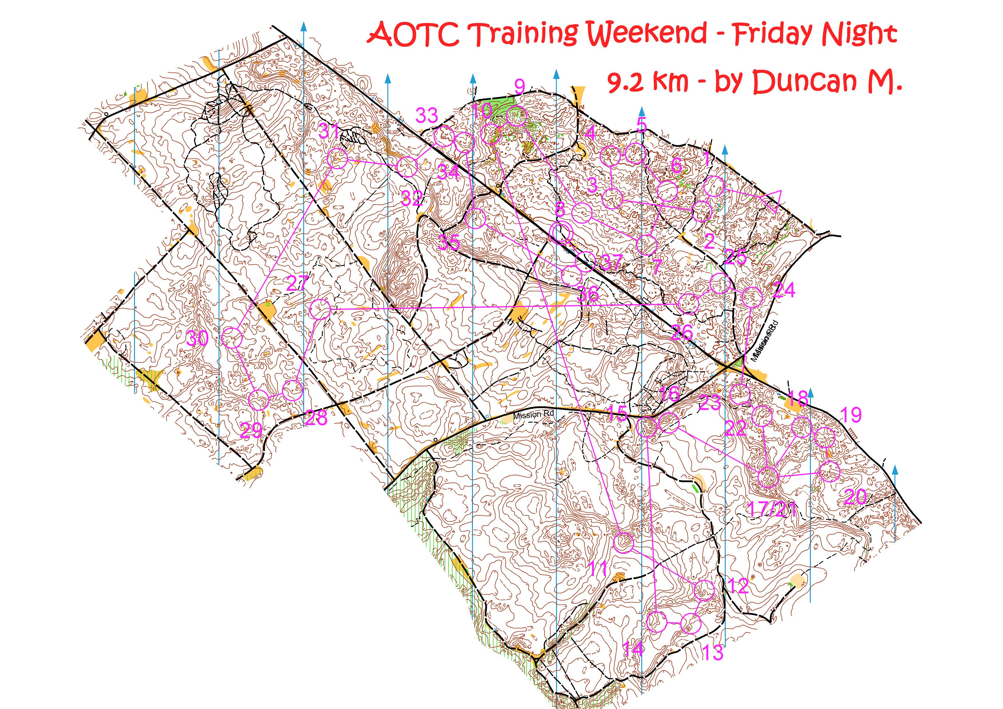 AOTC Training Weekend - Friday Night (16/11/2012)