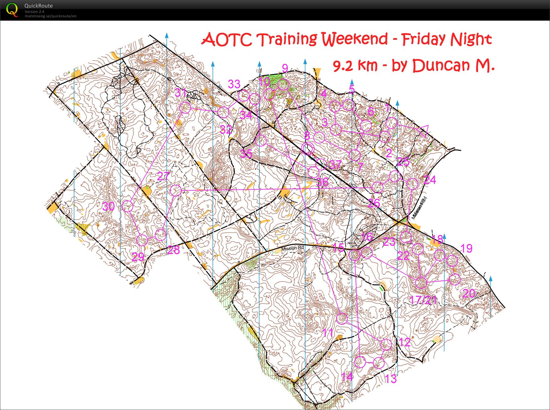 AOTC Training Weekend - Friday Night (16/11/2012)