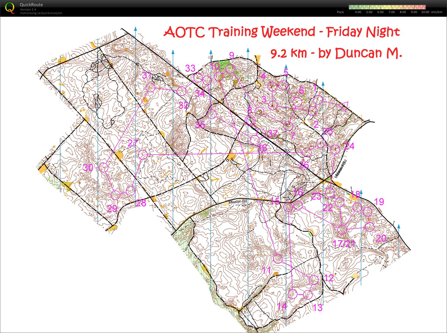 AOTC Training Weekend - Friday Night (16/11/2012)