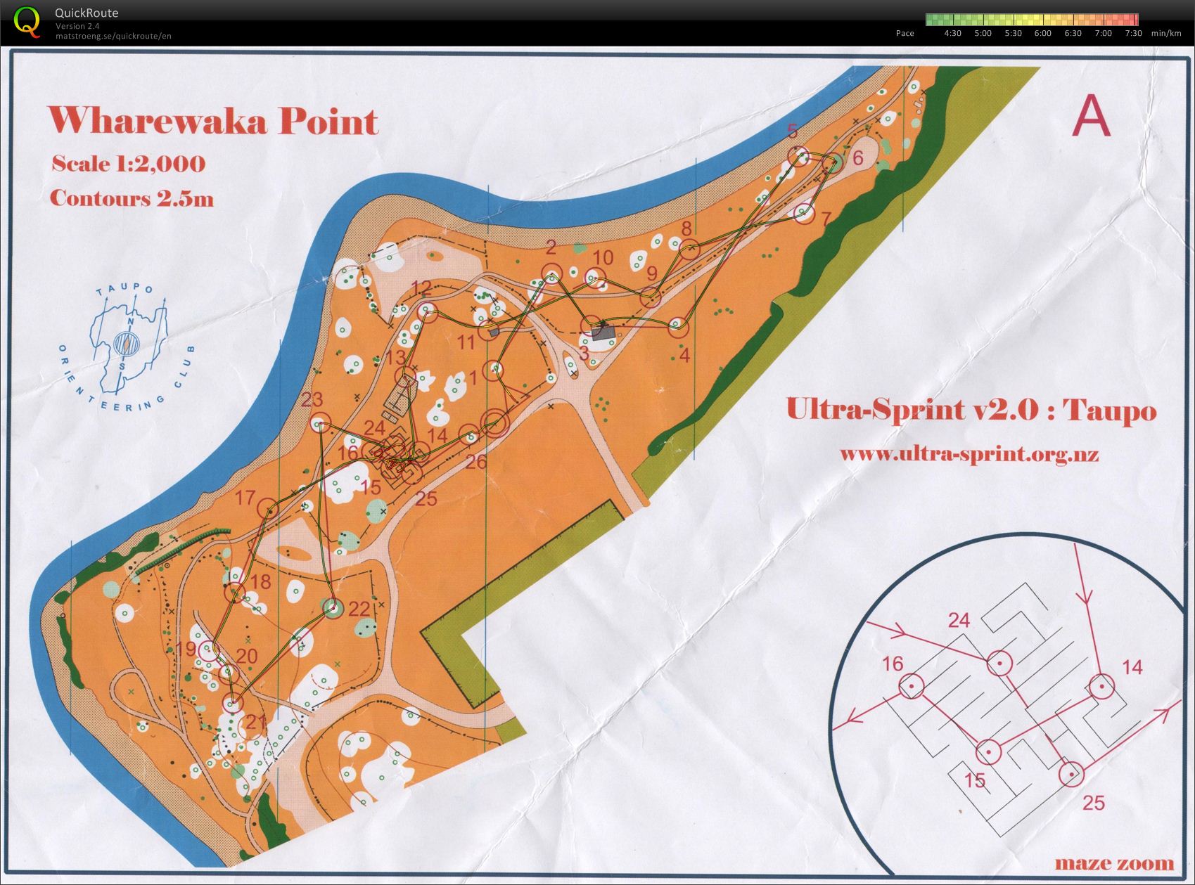 Ultra-Sprint v2.0 Taupo - Loop A (19/01/2013)