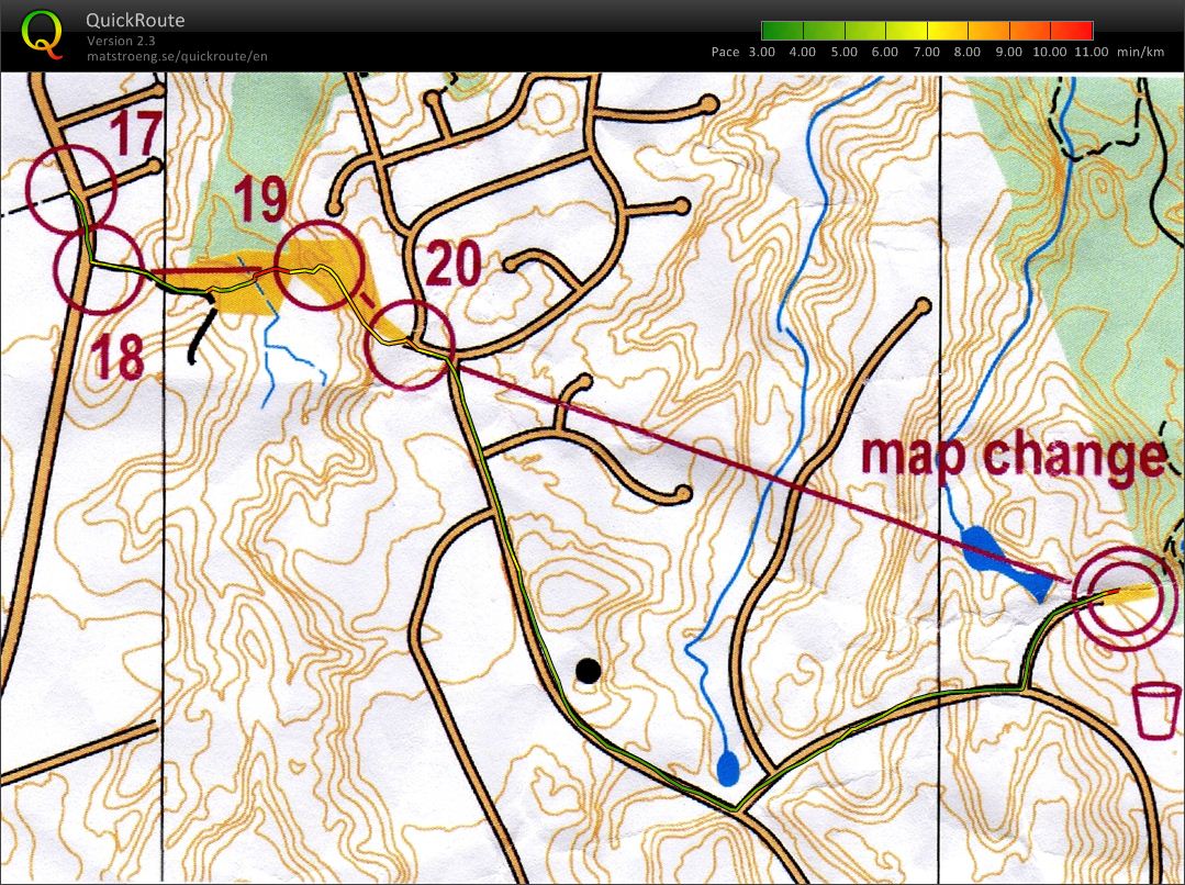 Turkey Traverse - Map 3 (2009-12-30)