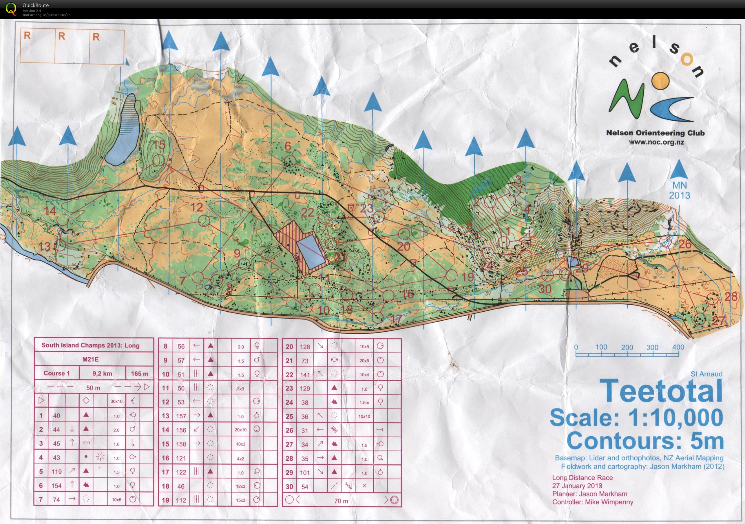 South Island Champs - Long (2013-01-26)