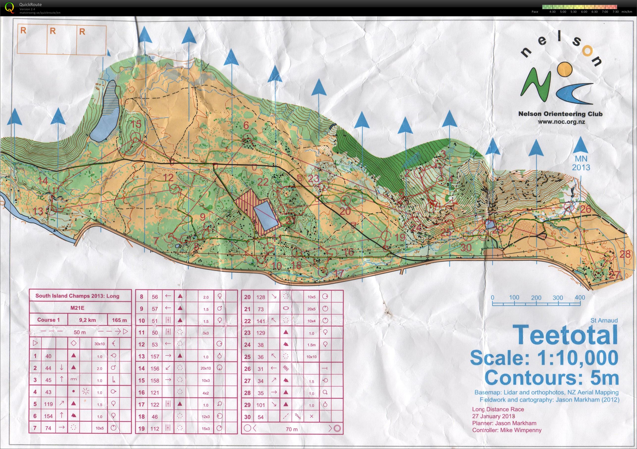 South Island Champs - Long (2013-01-26)