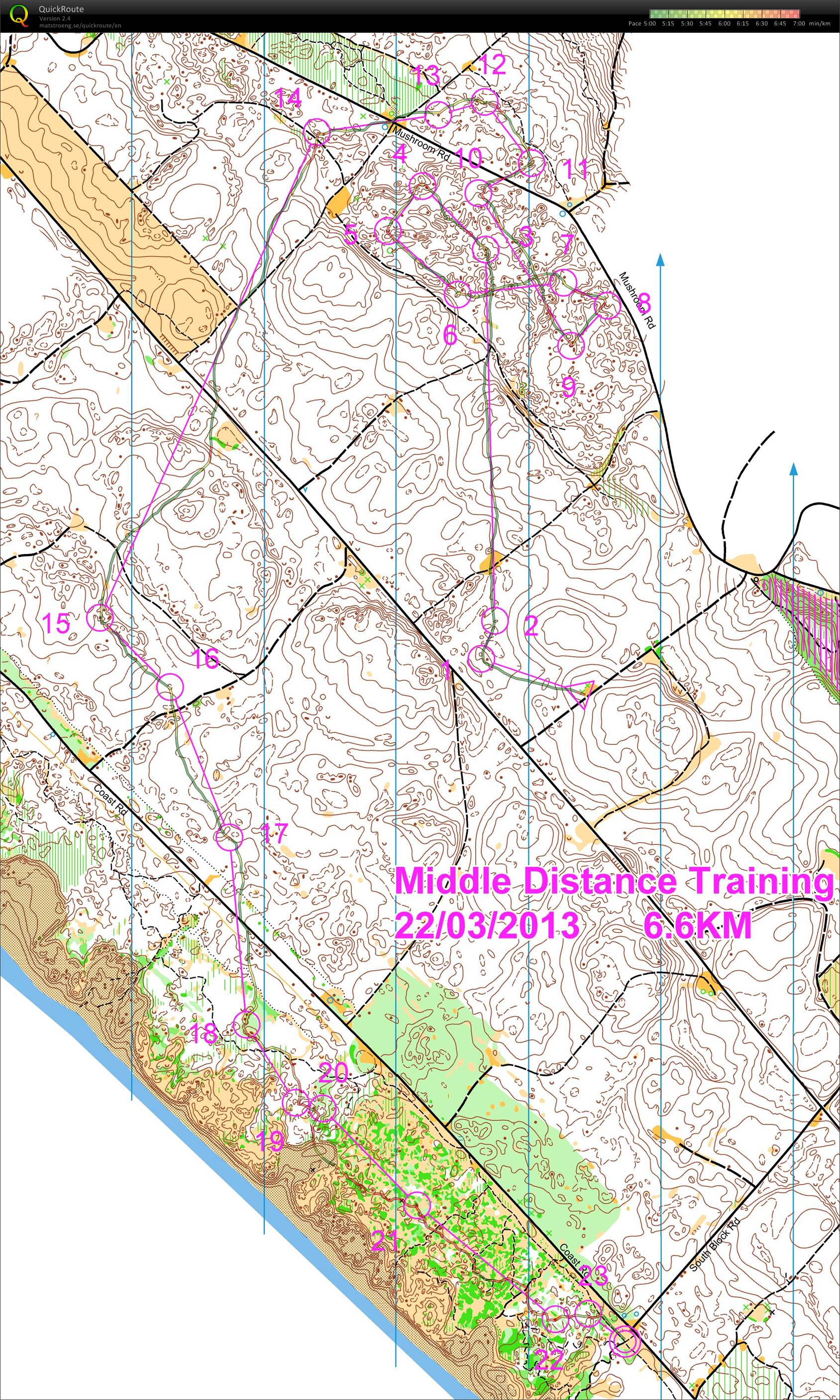 Nationals Middle Test  (23.03.2013)