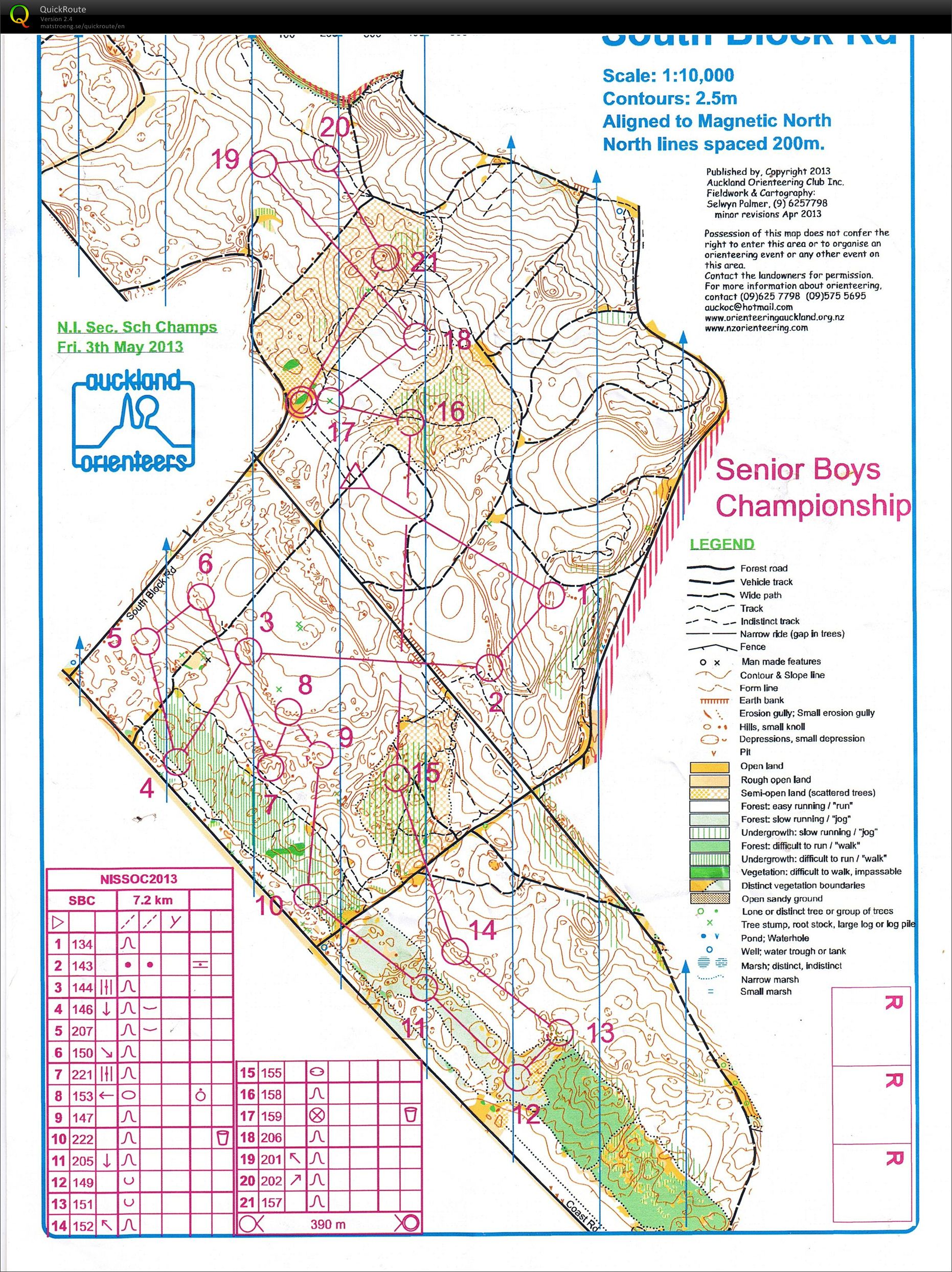 NISS Senior Boys Course (03-05-2013)