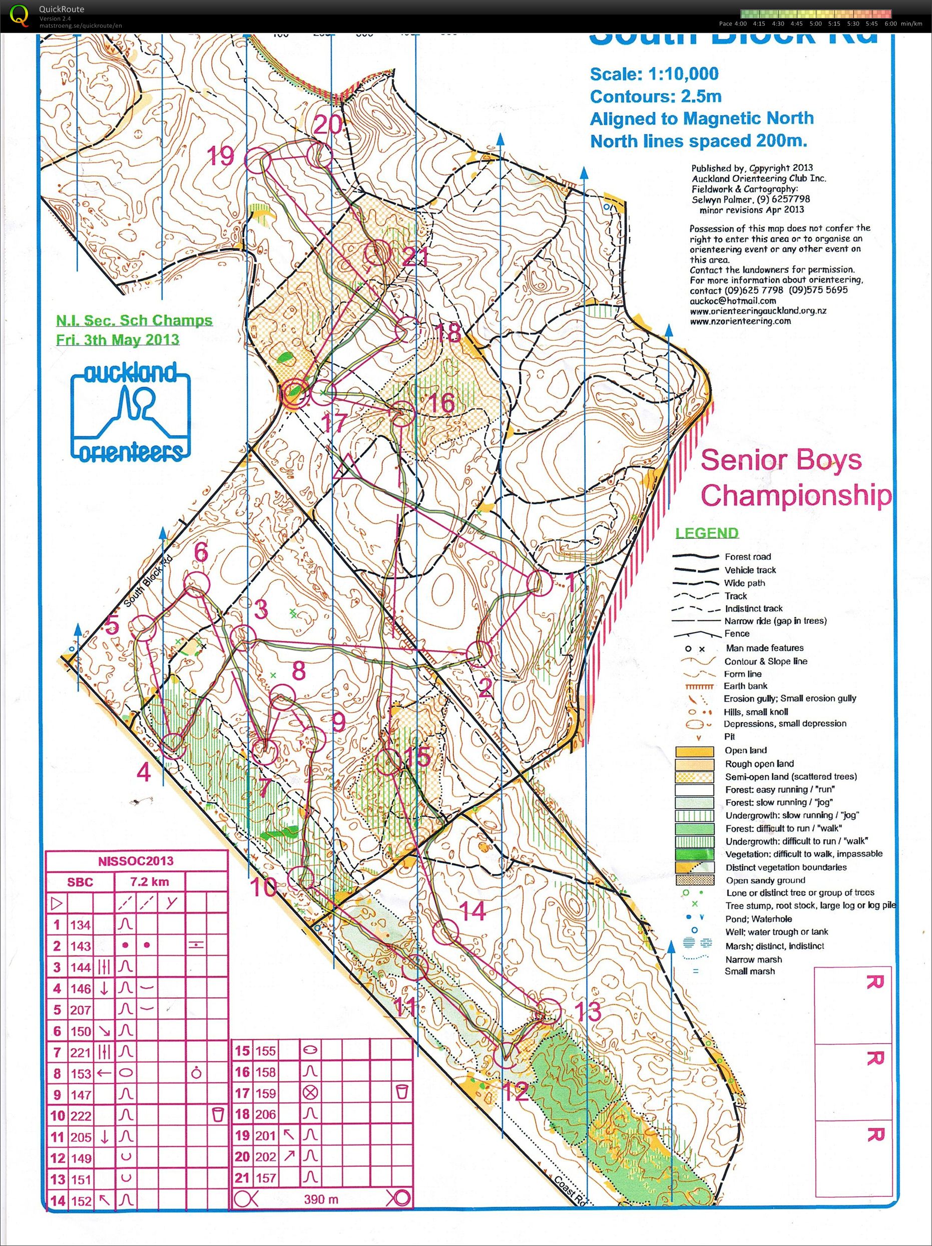 NISS Senior Boys Course (03.05.2013)