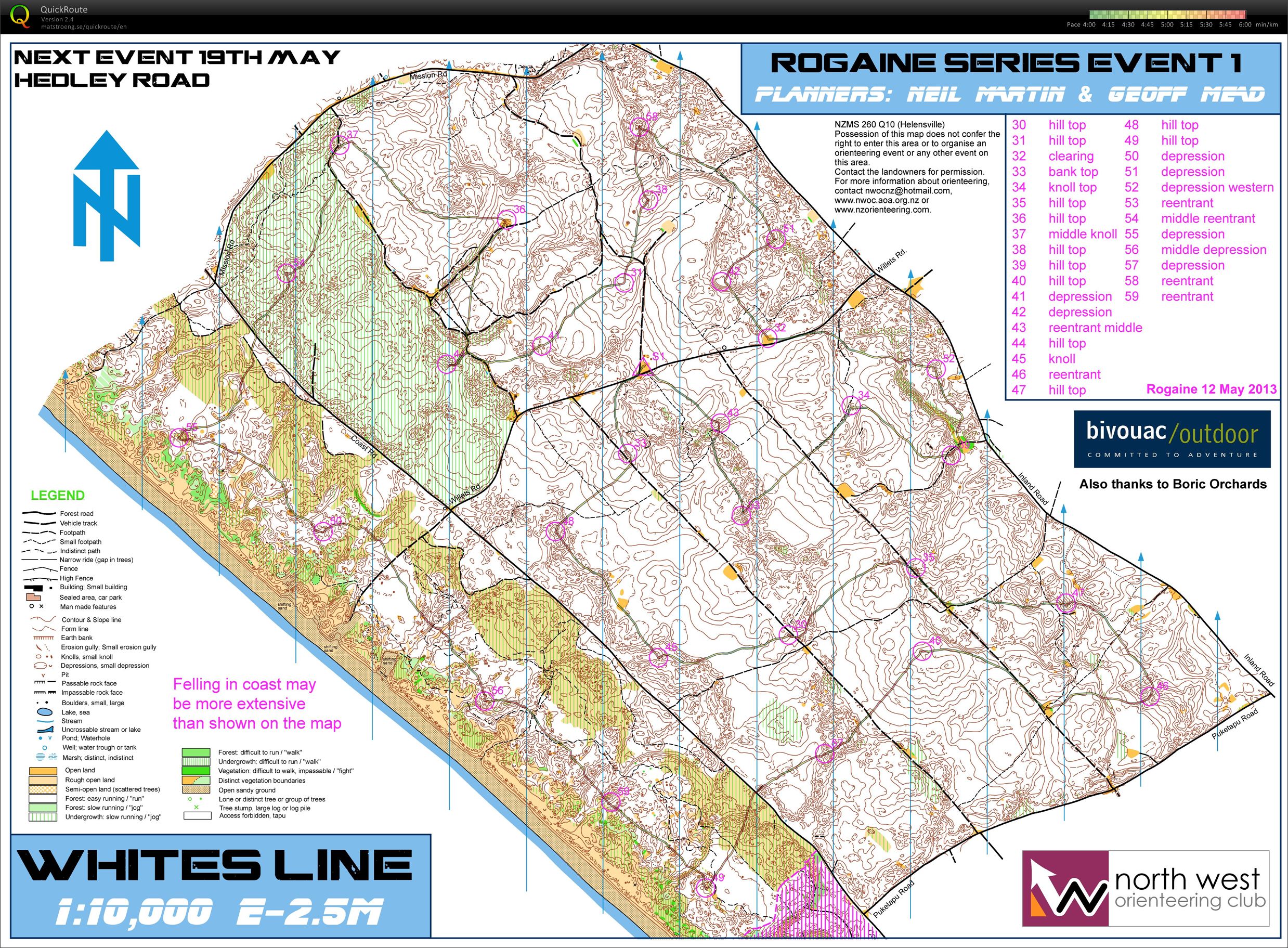 Rogaine #1 (11-05-2013)