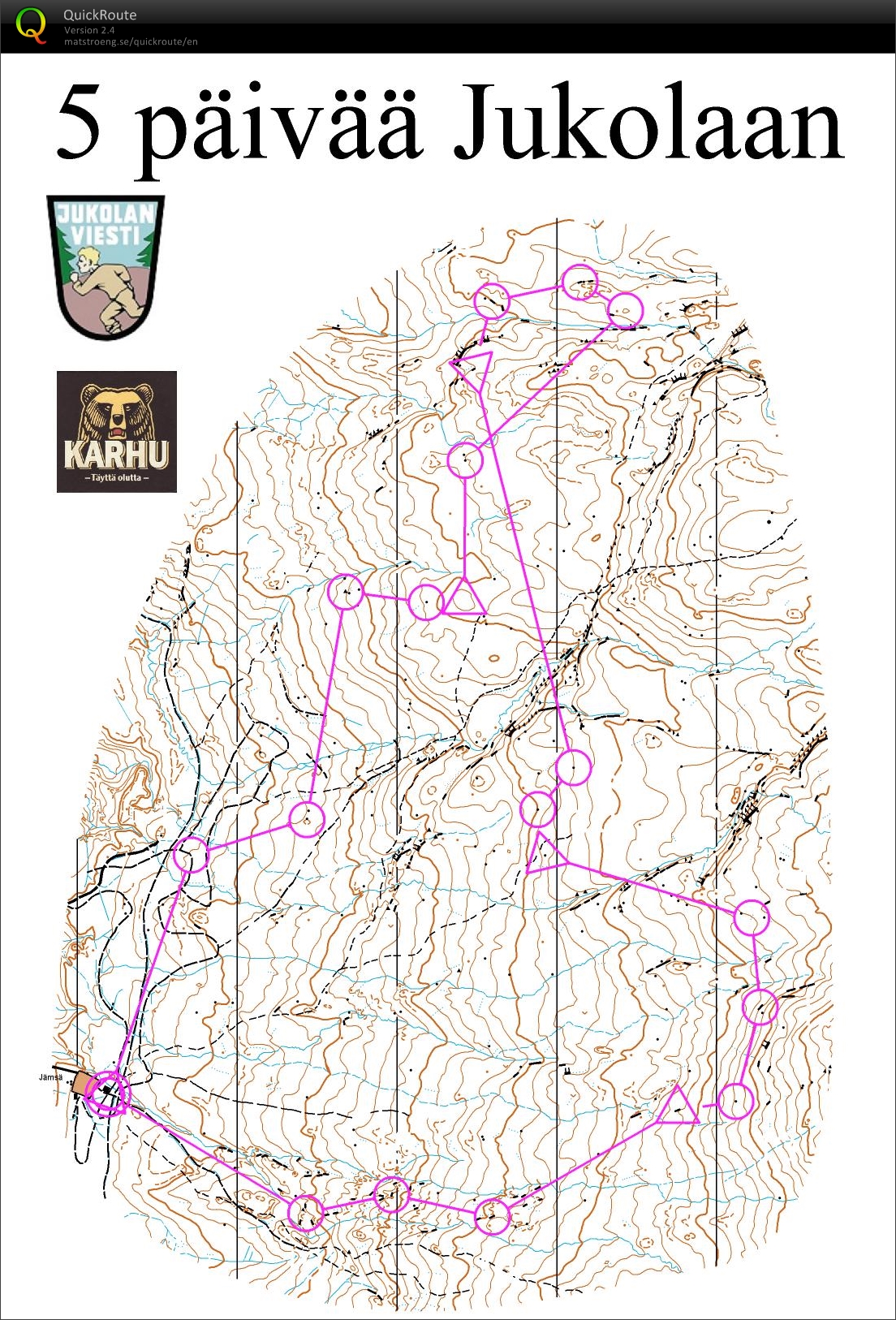 Jukola intervals (10/06/2013)