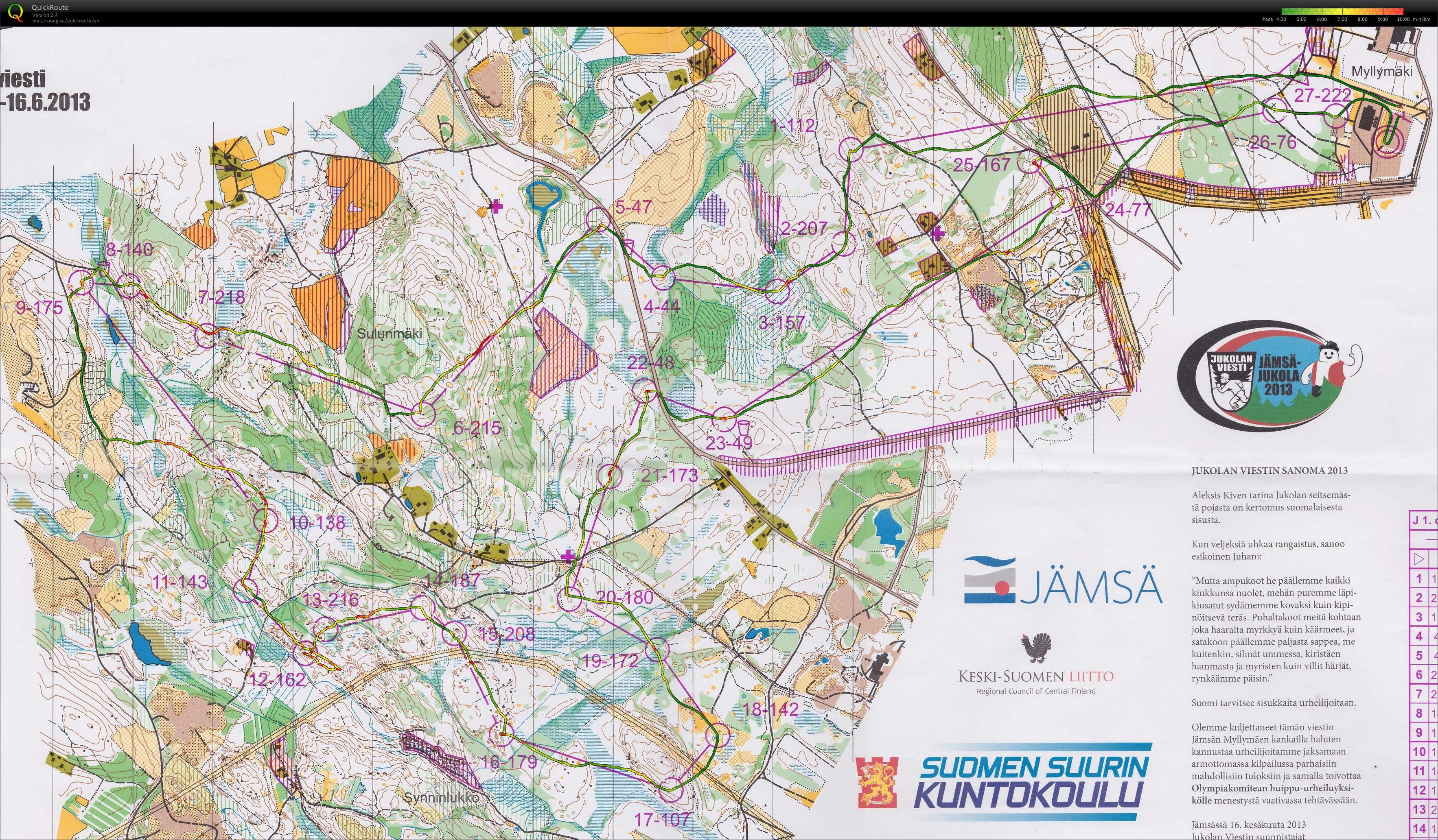 Jukola First Leg (15-06-2013)