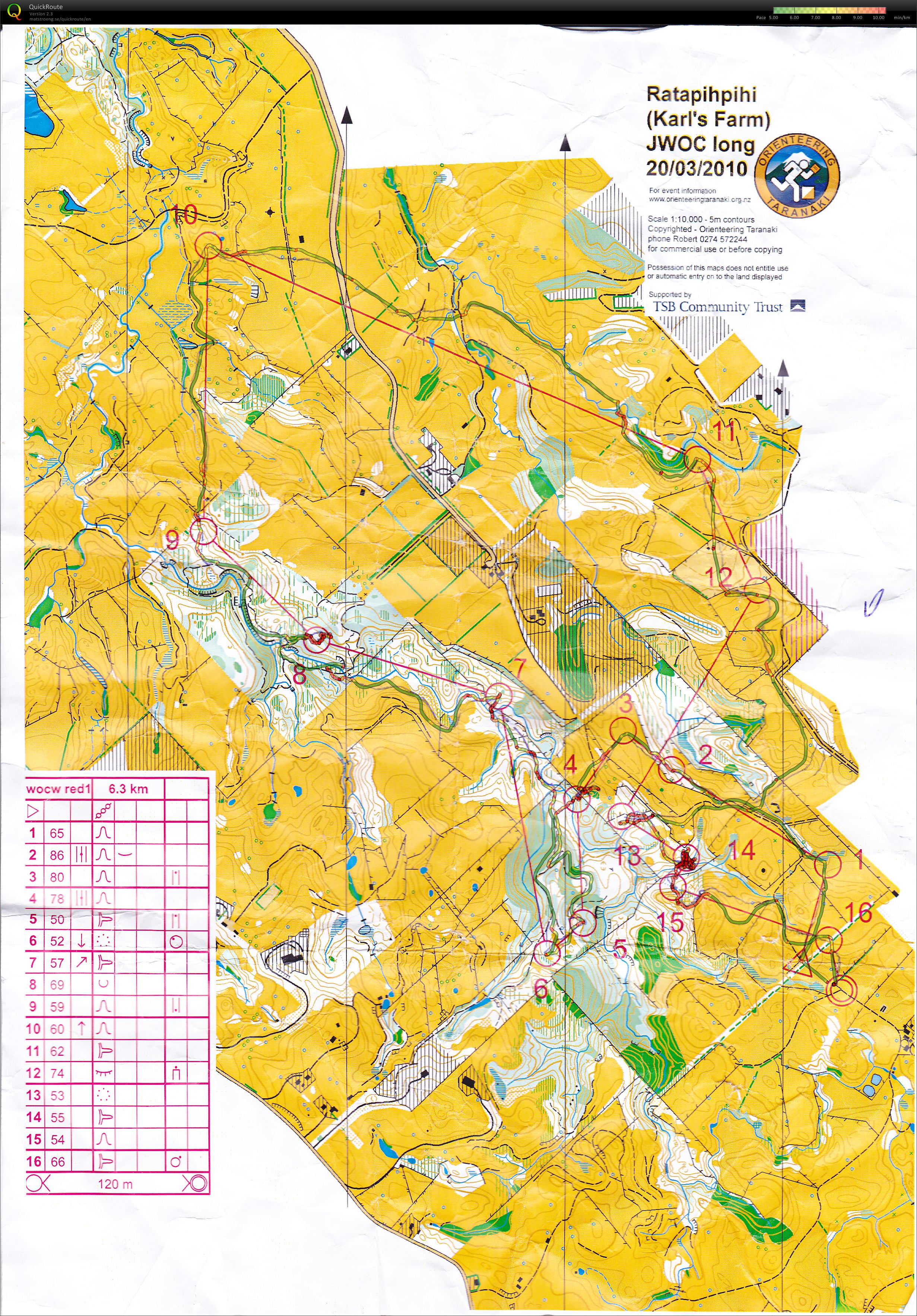 JWOC long trial Karls Farm (2011-03-20)