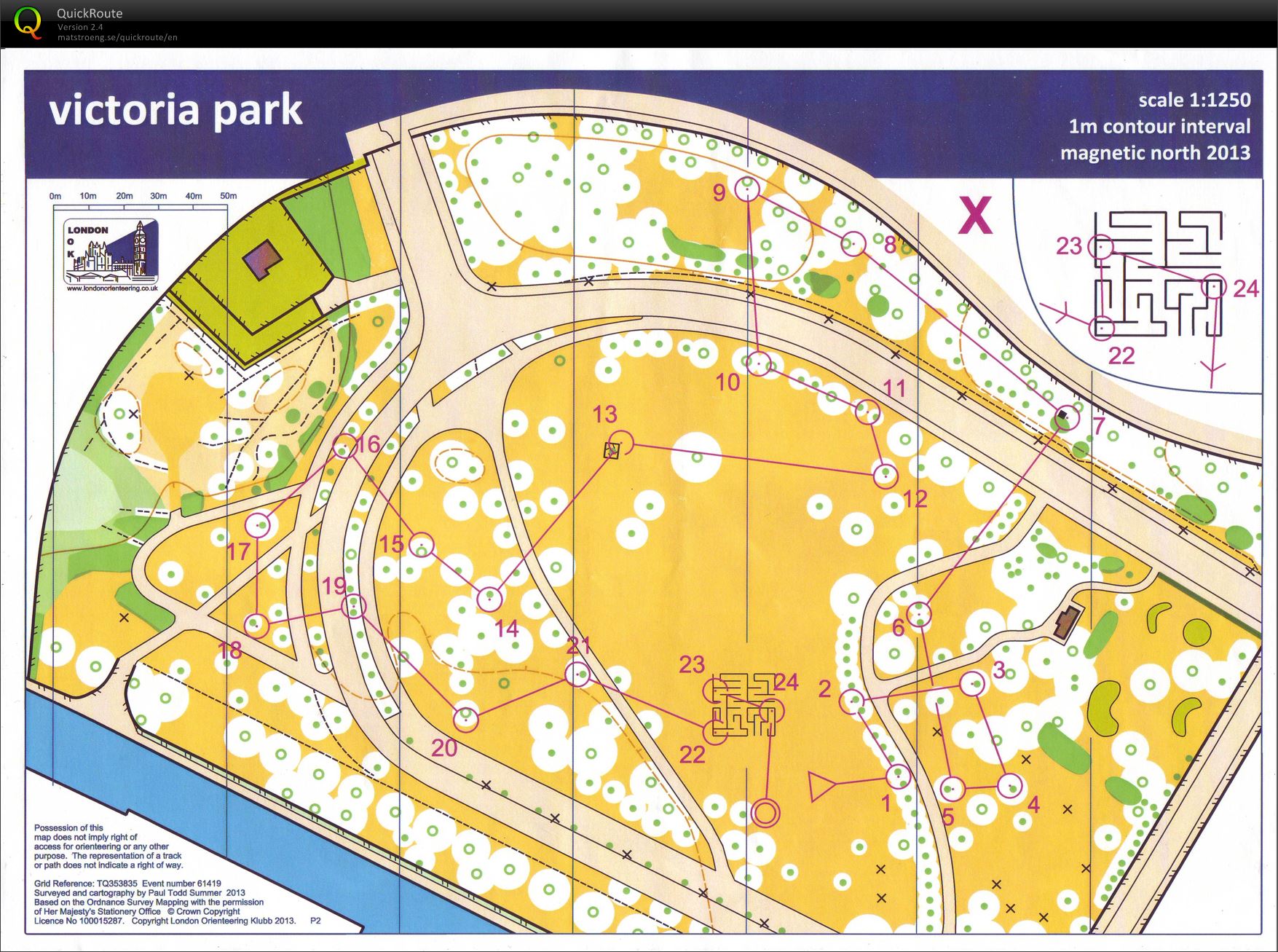 Victoria Park Ultrasprint loop X (21.09.2013)