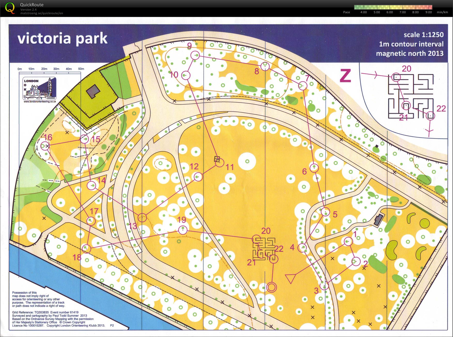 Victoria Park Ultrasprint loop Z (21.09.2013)