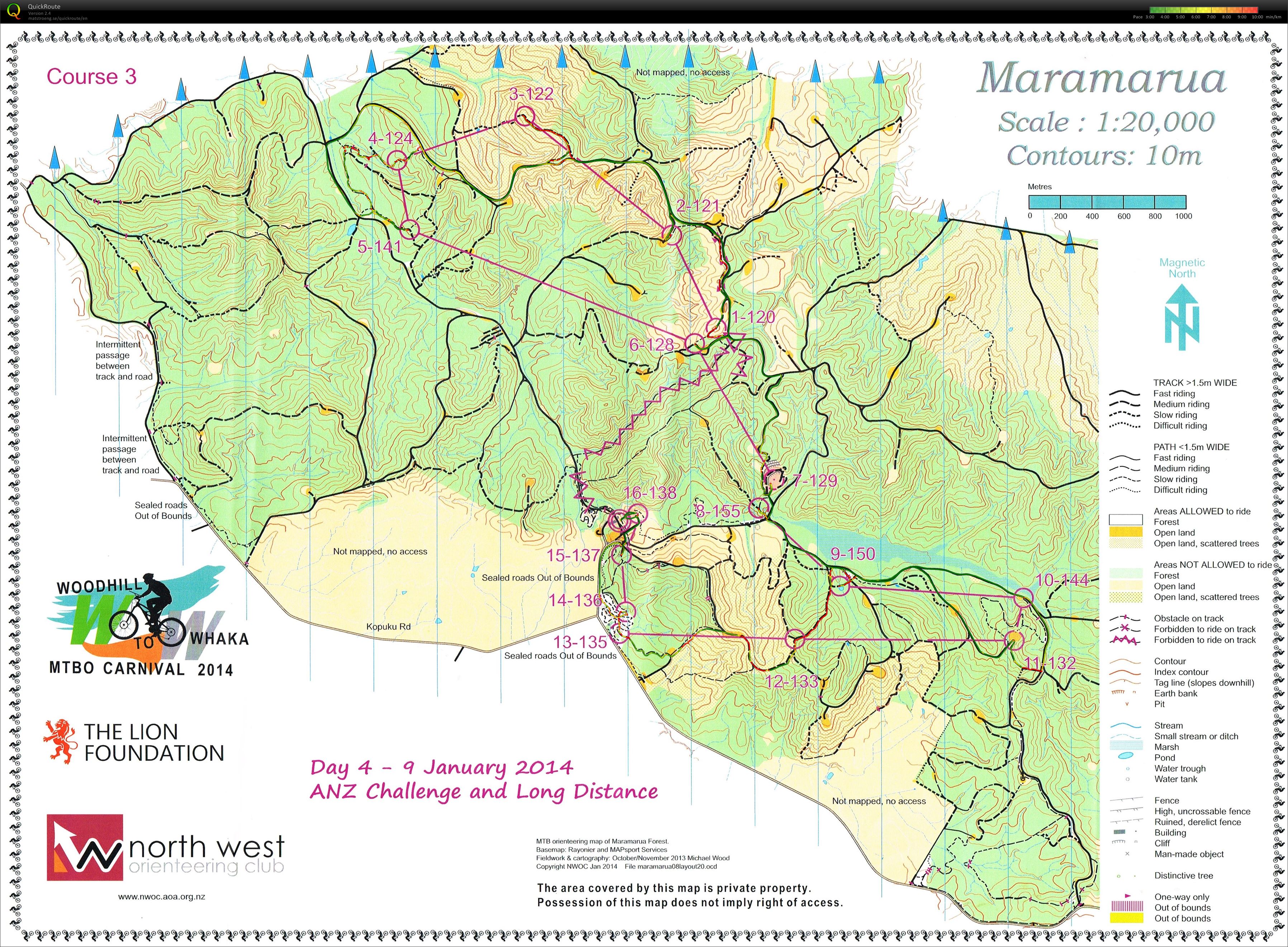 W2W MtbO - Day 4 (08/01/2014)