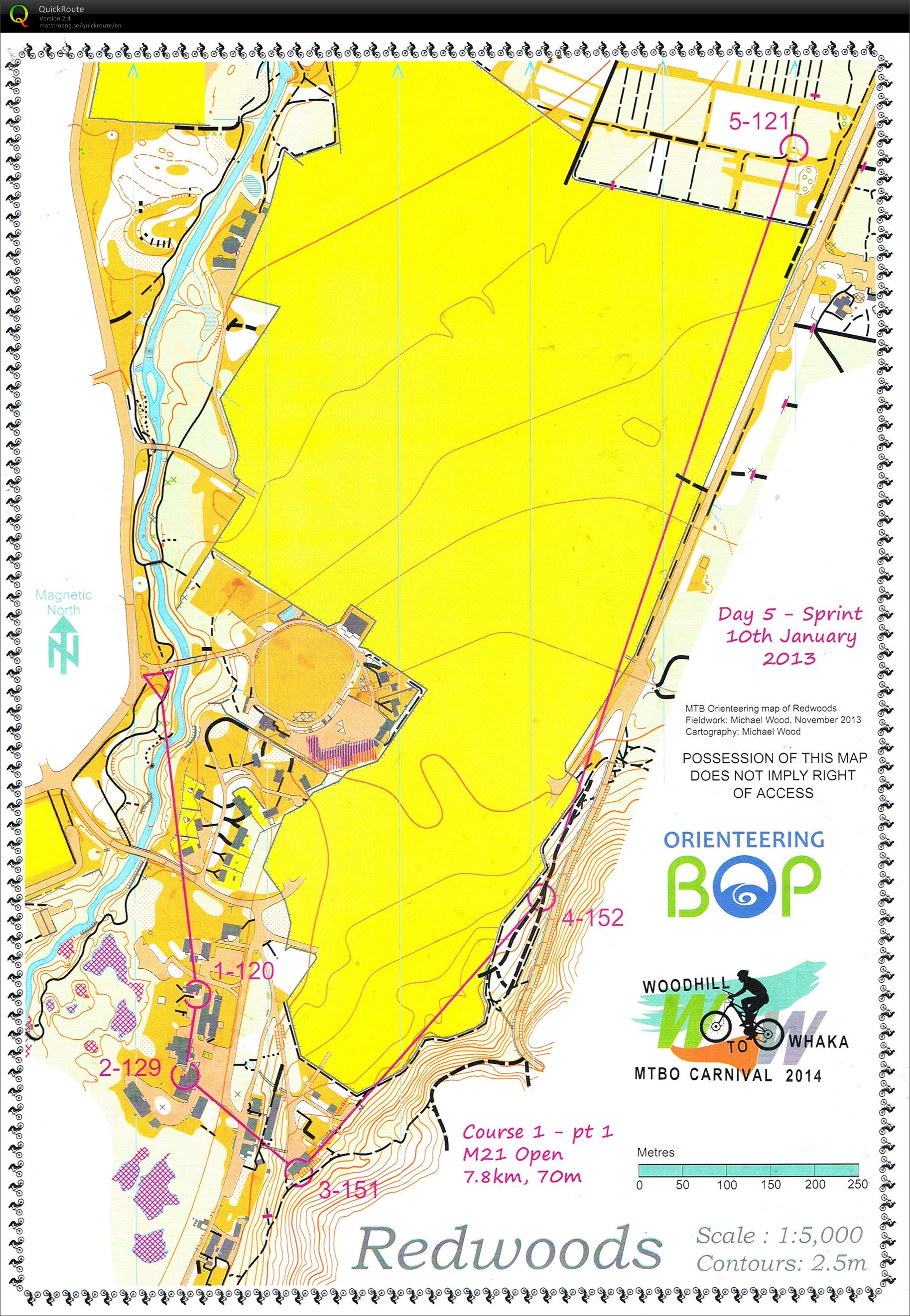 W2W MtbO - Day 5 - Part 1 (2014-01-09)