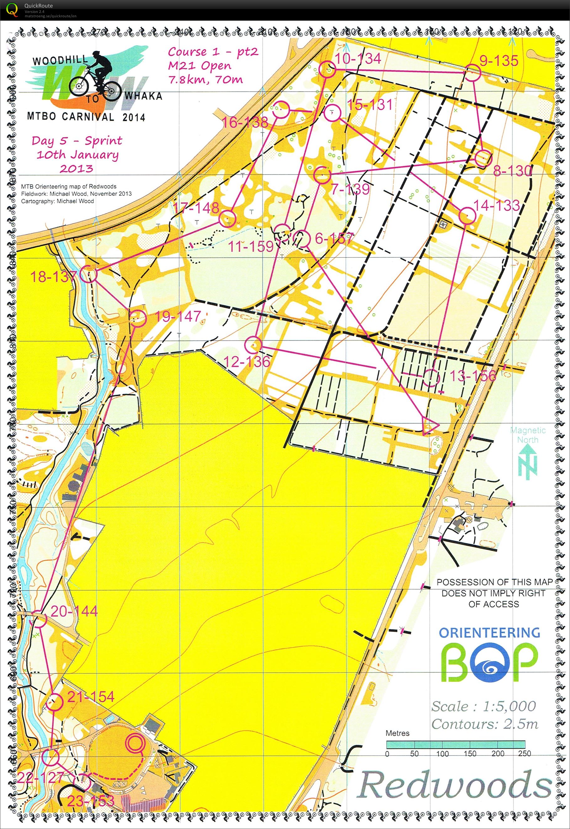 W2W MtbO - Day 5 - Part 2 (2014-01-09)