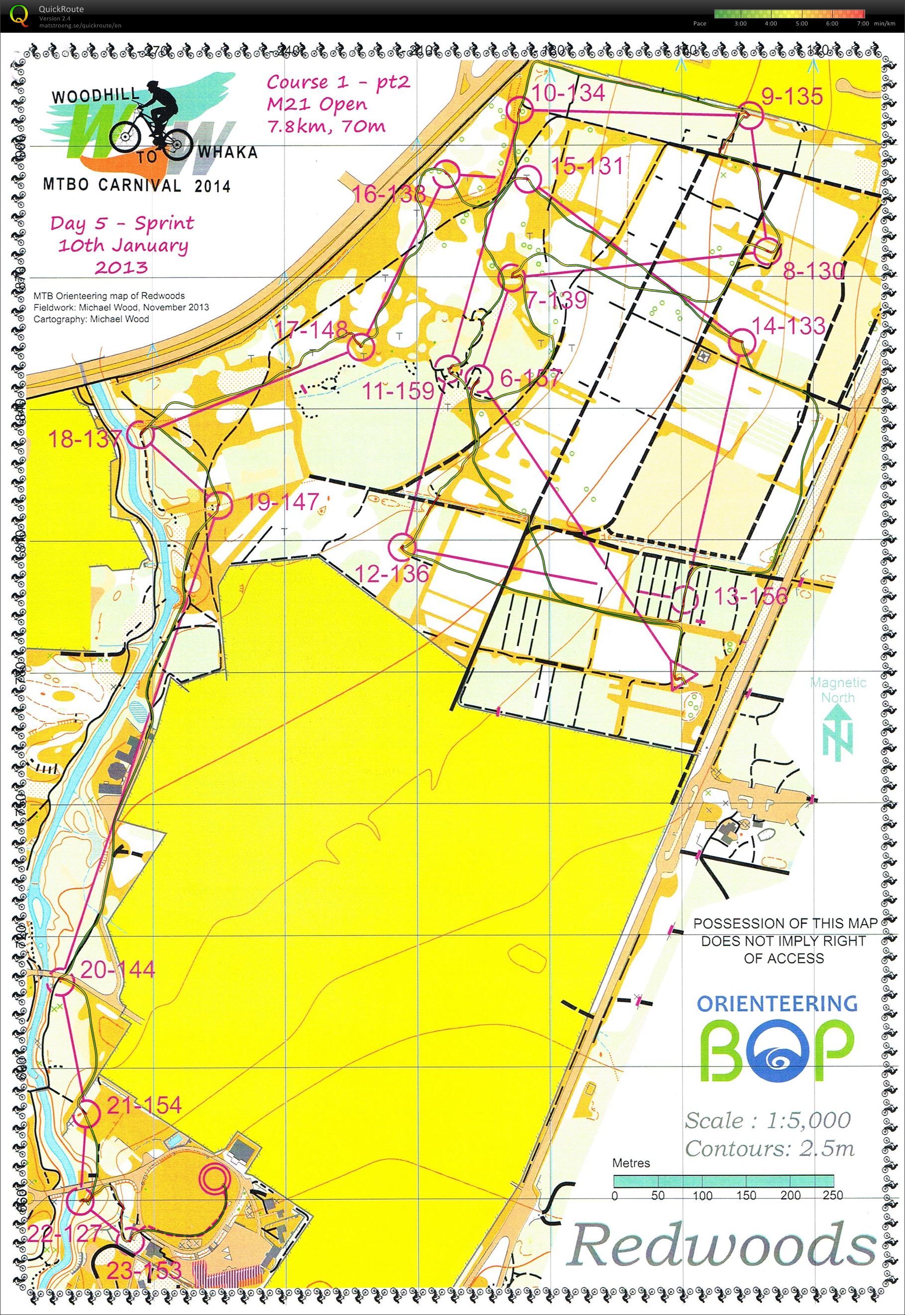 W2W MtbO - Day 5 - Part 2 (2014-01-09)