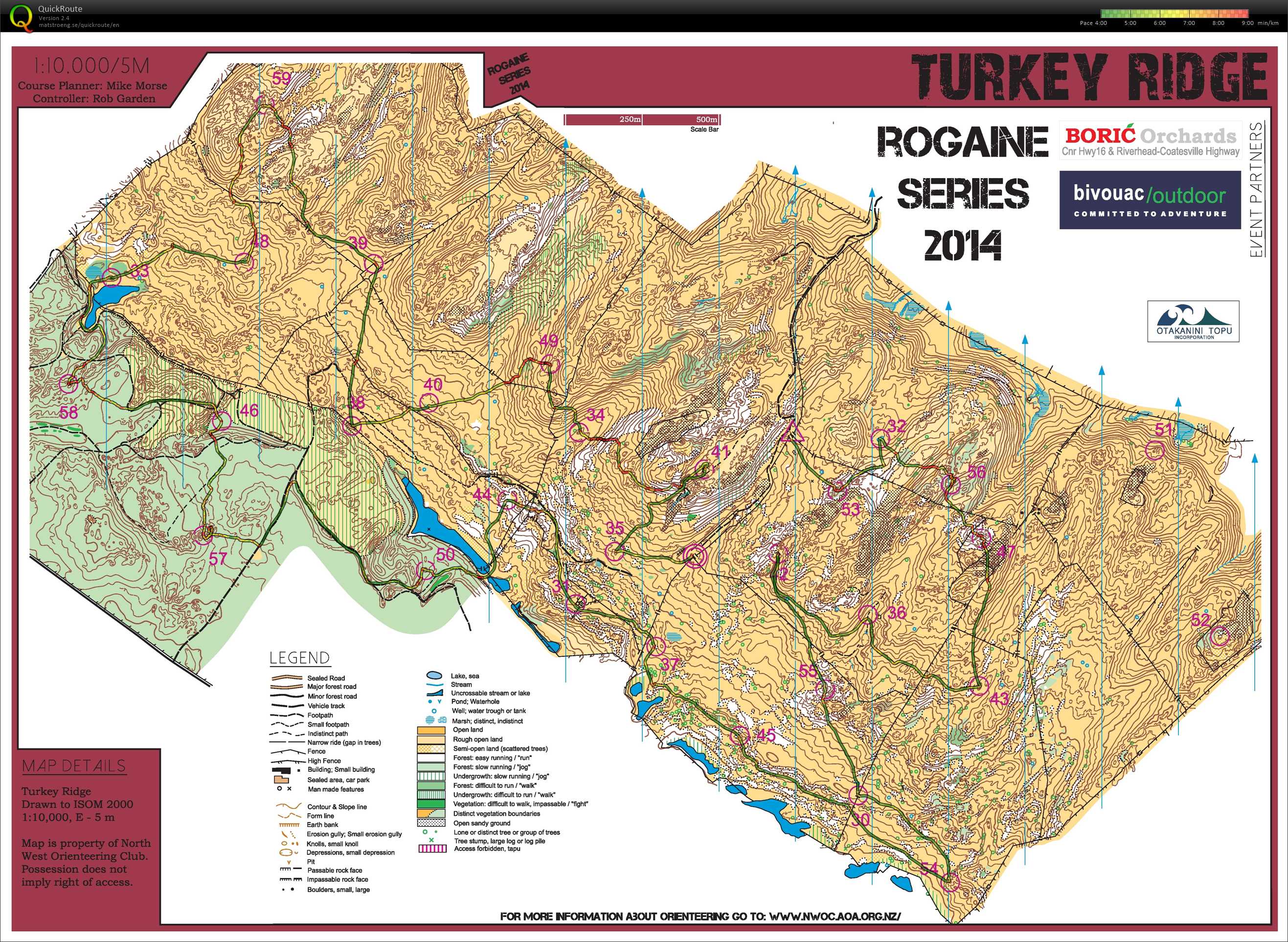 Rogaine Series Part 2 - Turkey Ridge (10.05.2014)