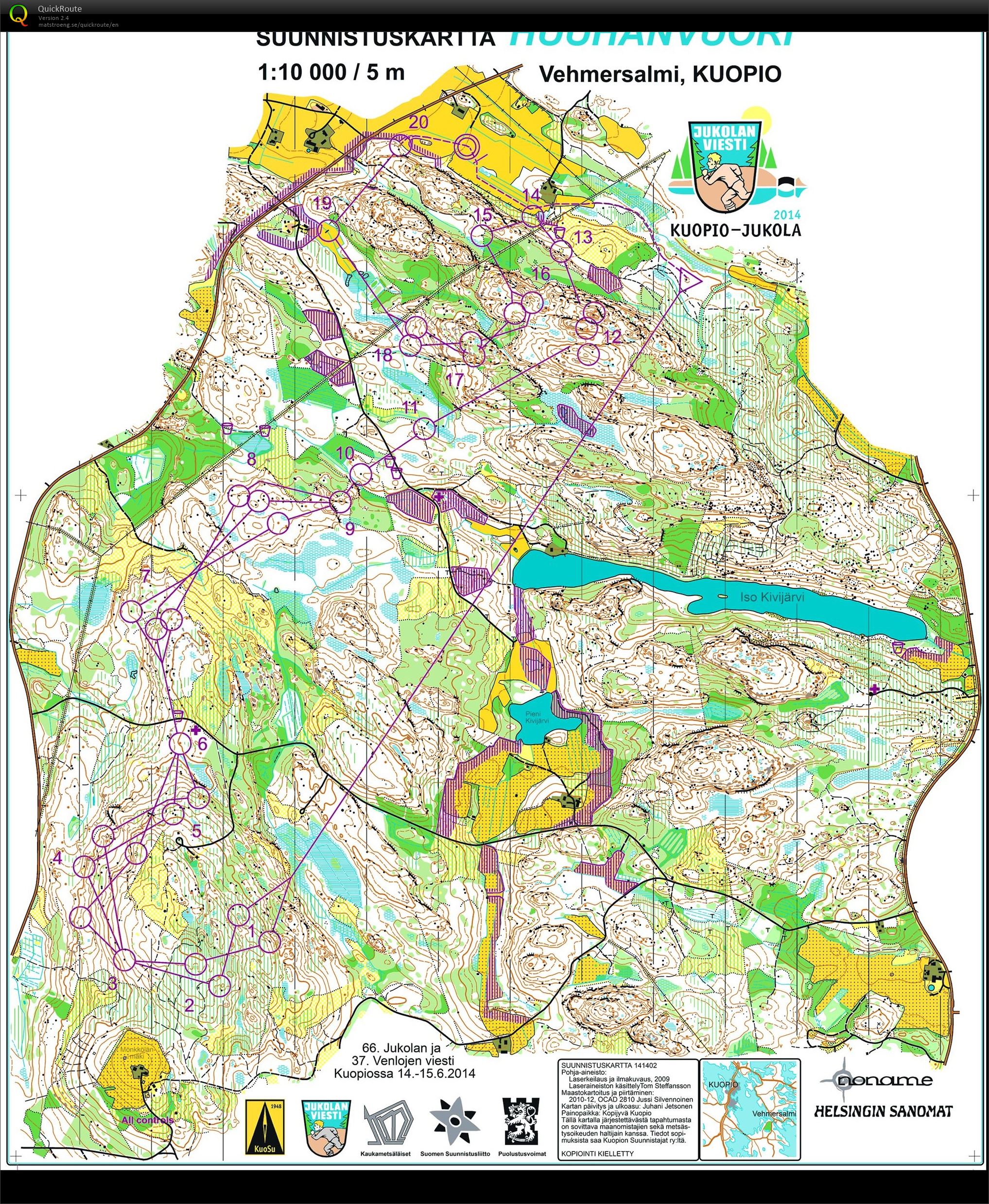 Jukola 2014 (14/06/2014)