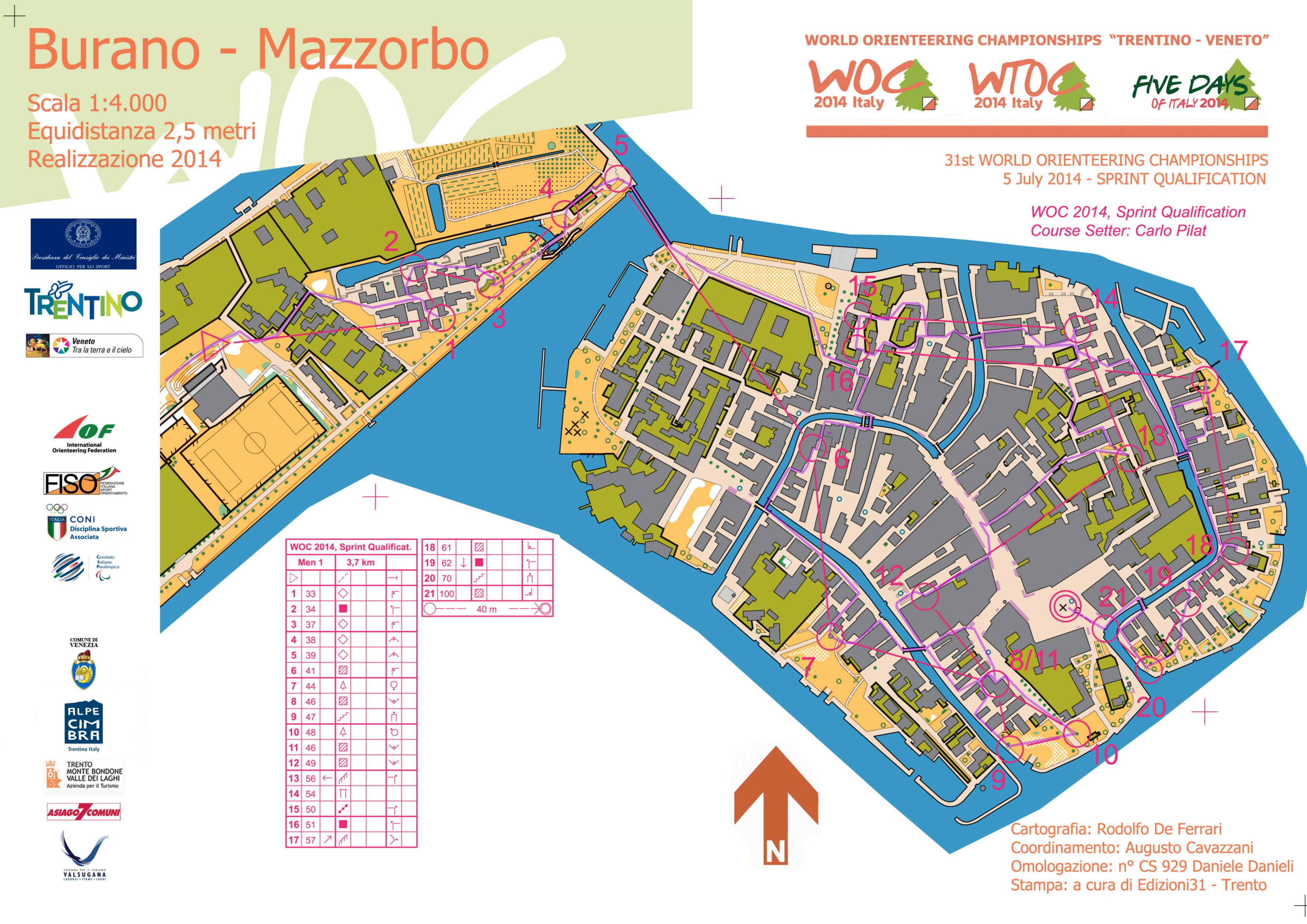 WOC 2014 Sprint Qual (05-07-2014)