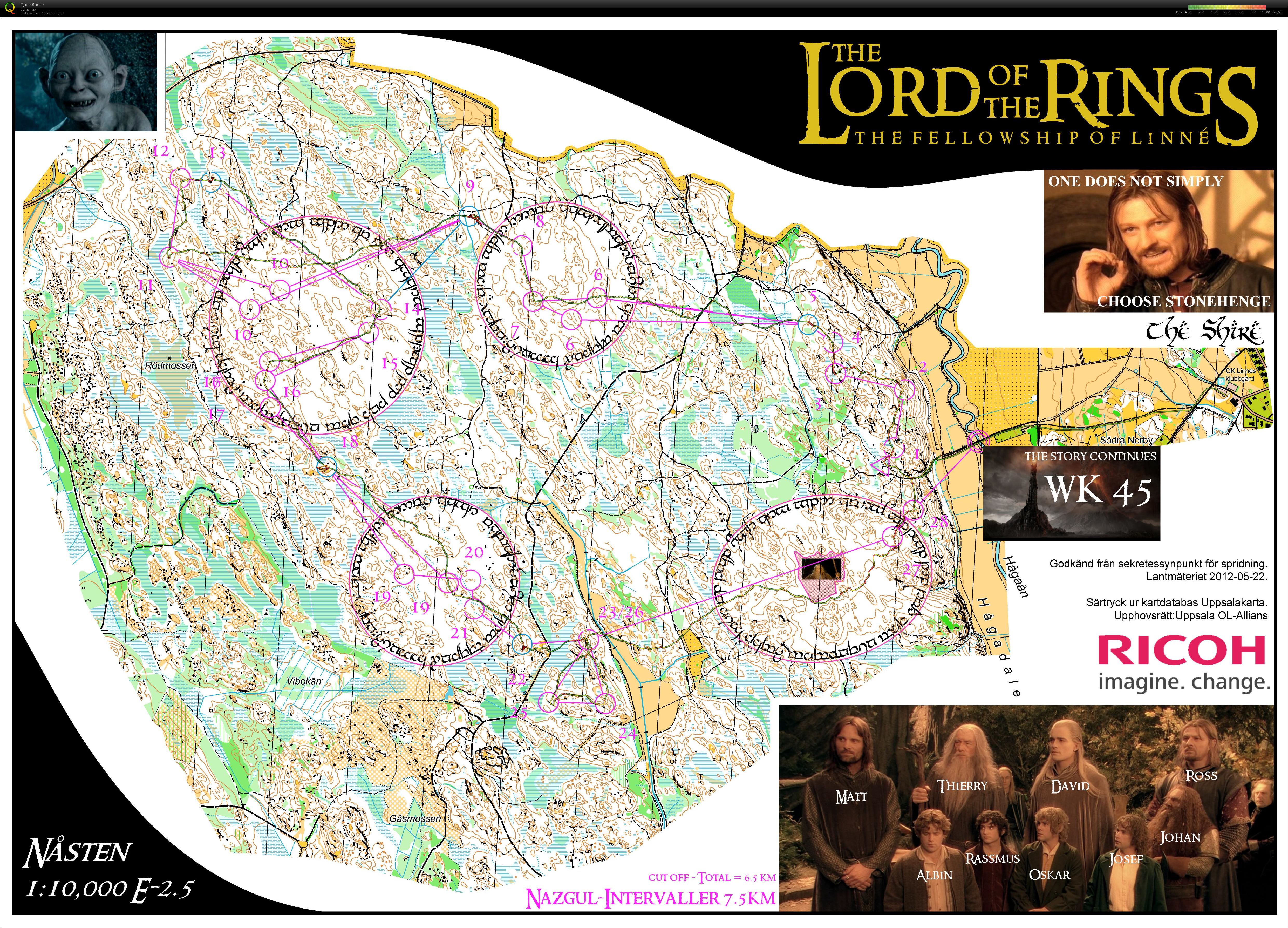 LOTR - The Fellowship of Linné (02-10-2014)