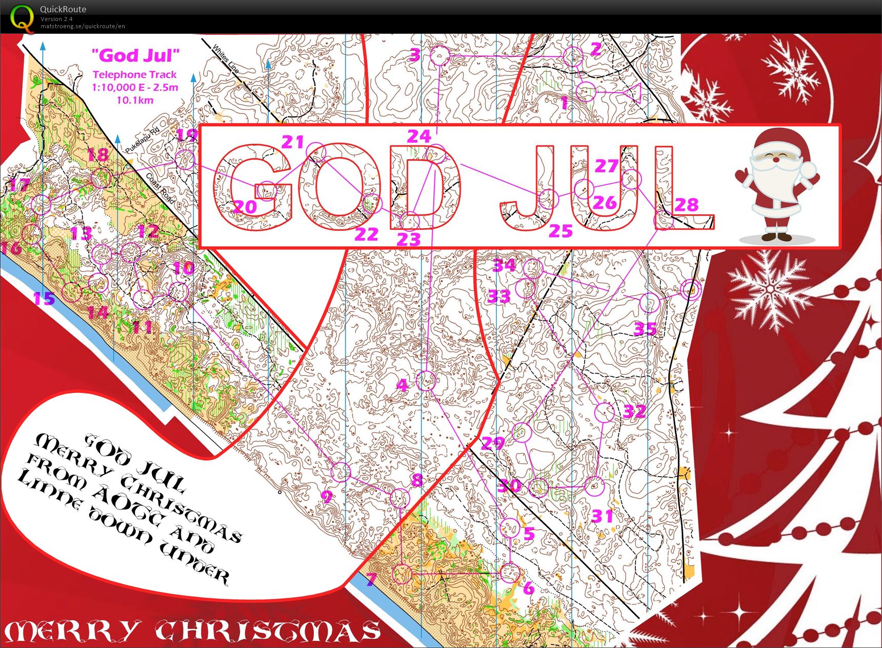 God Jul - Christmas Eve Training (24.12.2014)