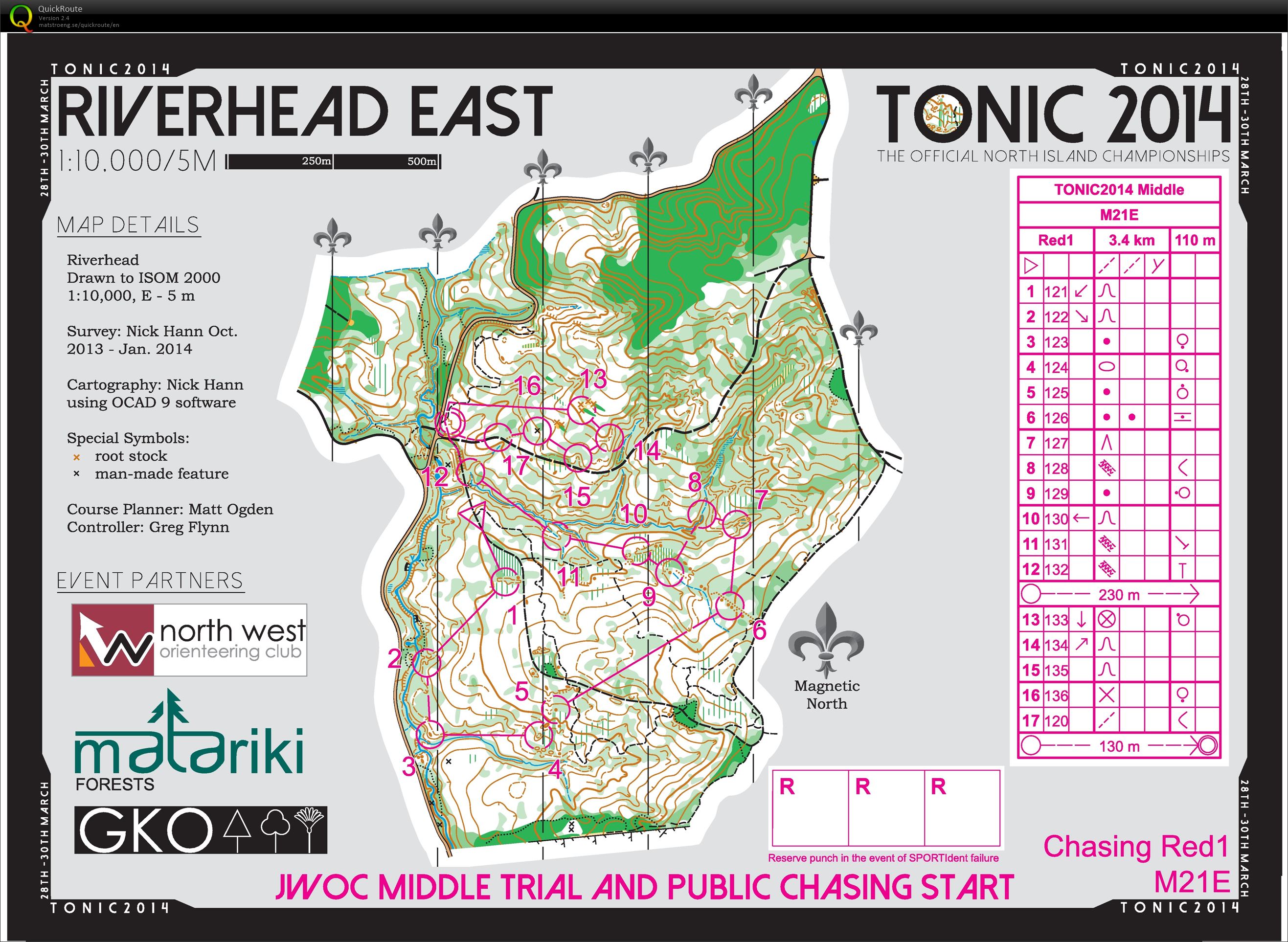 TONIC Middle / JWOC Trial (29/03/2014)